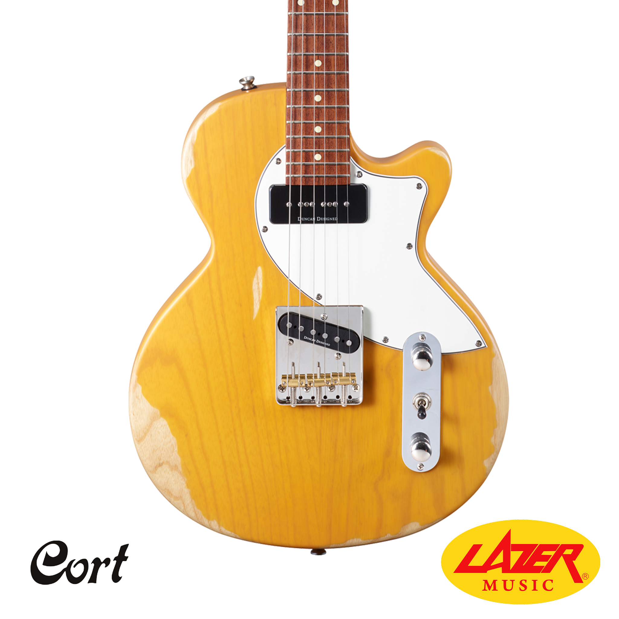 Cort Sunset TC Electric Guitar (Yellow)